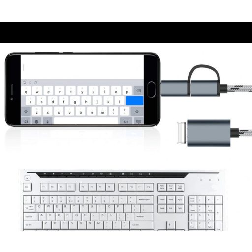 2 in 1 USB átalakító kábel