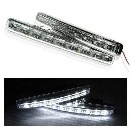 8 LED DRL nappali menetfény
