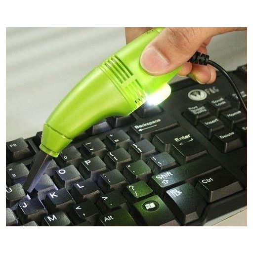 USB mini porszívó billentyűzethez, laptophoz