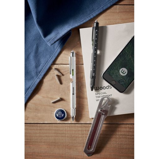 Vízmértékes toll vonalzóval