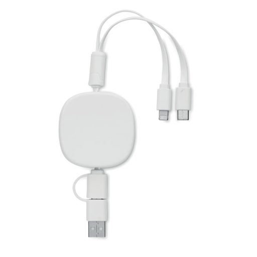 Visszahúzható USB töltőkábel