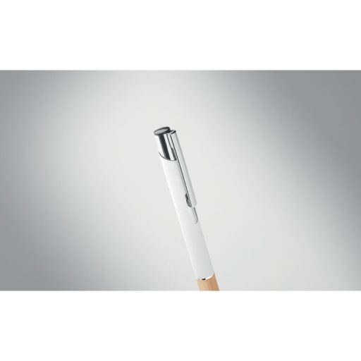 Nyomógombos alumínium toll