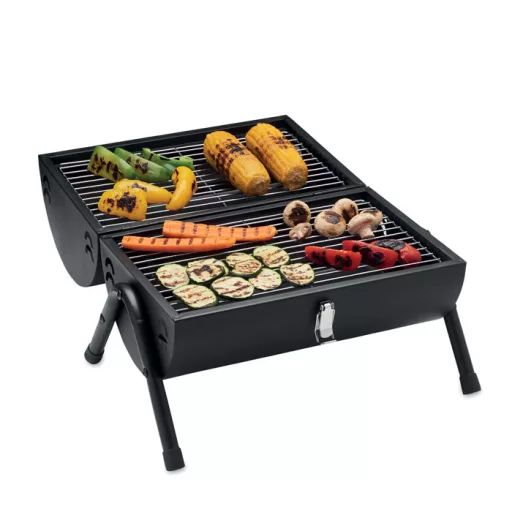 Hordozható grillsütő kéménnyel