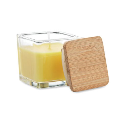 Négyzet alakú illatgyertya 50g