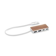 4 portos USB hub, 27,5cm kábel