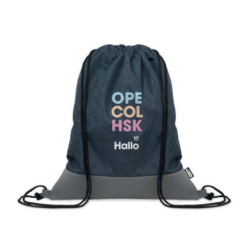 RPET és PU húzózsinóros táska