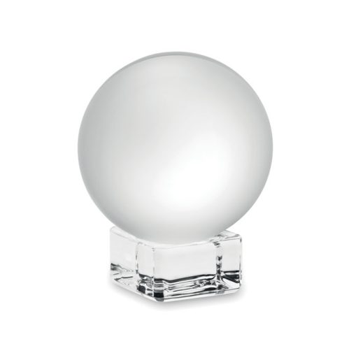 Gömb üveg díj/emlékplakett