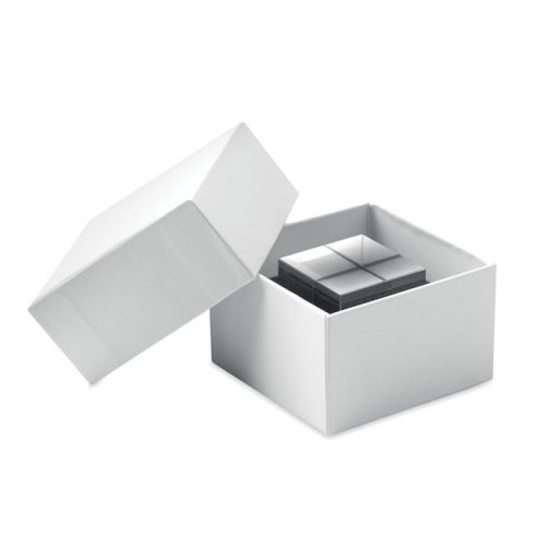 Kocka üveg díj/emlékplakett