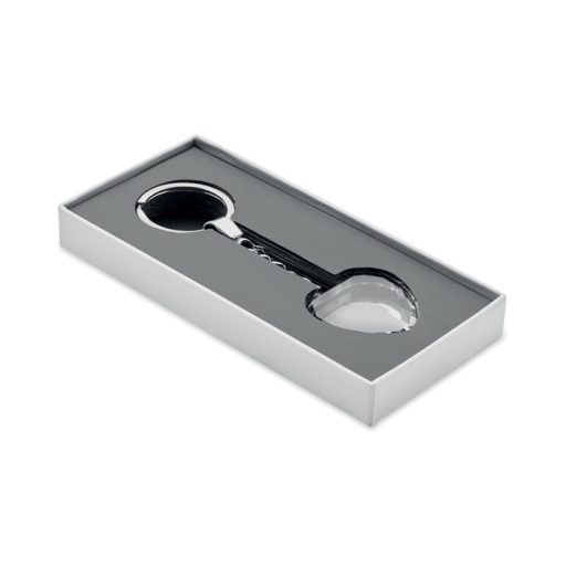 Szív üveg kulcstartó