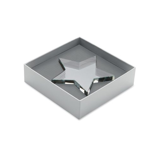 Csillag üveg díj/emlékplakett