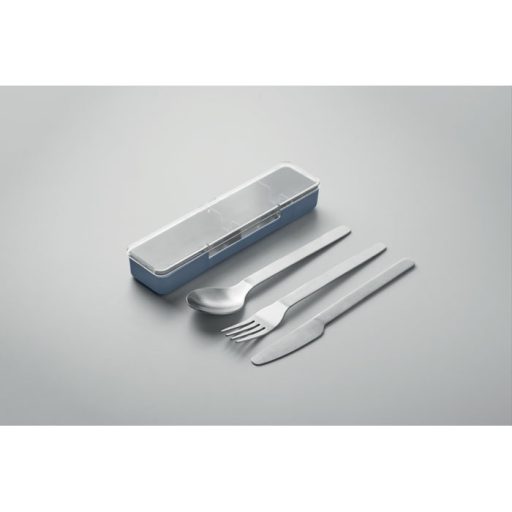 Rozsdam. acél evőeszközkészlet