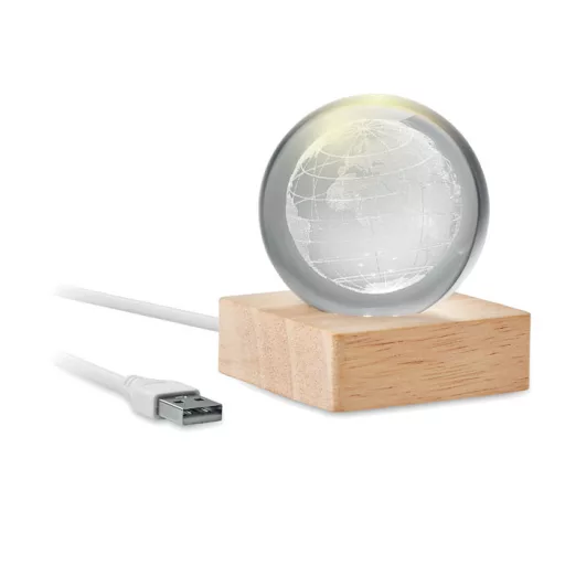 LED földgömb üveggömb
