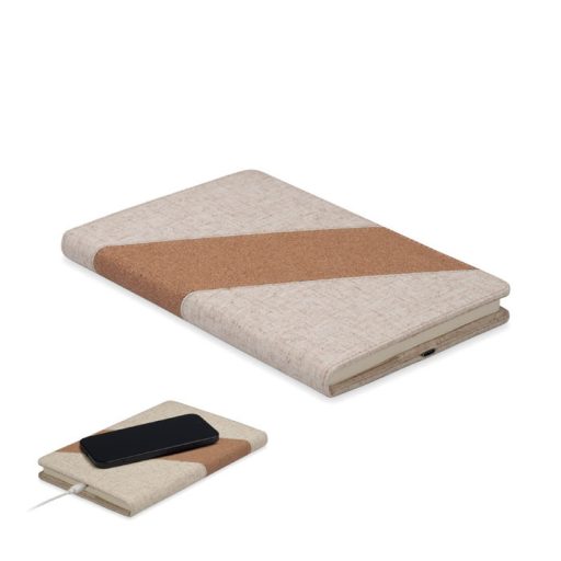 A5 jegyzetfüzet 15W töltővel