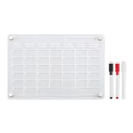 Mágneses akril havi tervező