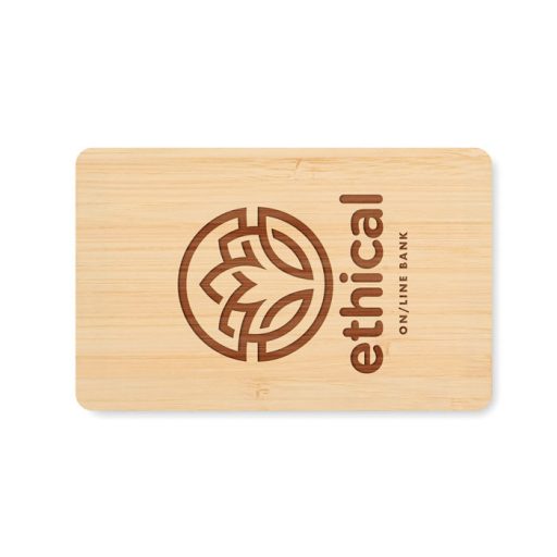Bambusz RFID kártya