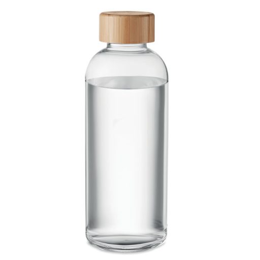 Palack bambuszfedéllel, 650 ml
