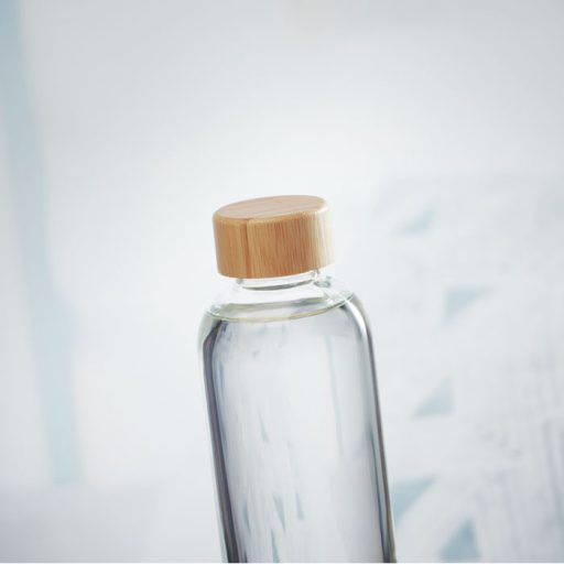 Palack bambuszfedéllel, 650 ml