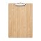 A4 bambusz csíptetős írótábla