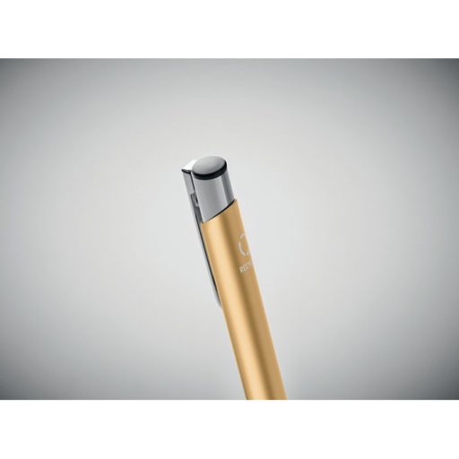 Újrahasz. alumínium golyóstoll