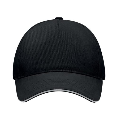 5 panel baseball sapka 260g/m²