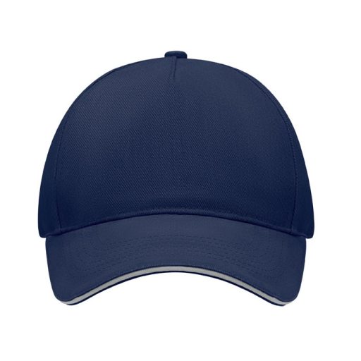 5 panel baseball sapka 260g/m²
