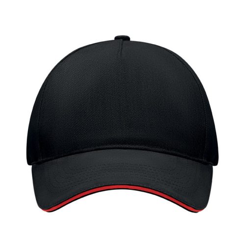 5 panel baseball sapka 260g/m²