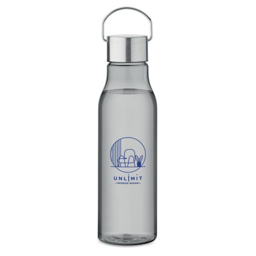 RPET palack, acél fedél 600 ml