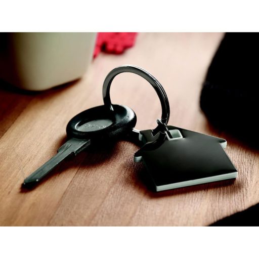 Ház alakú műanyag kulcstartó