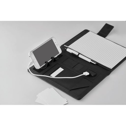 A5 mappa, 4000 mAh powerbank
