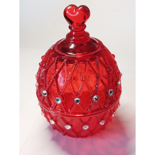 Ékszertartó nagy fedeles