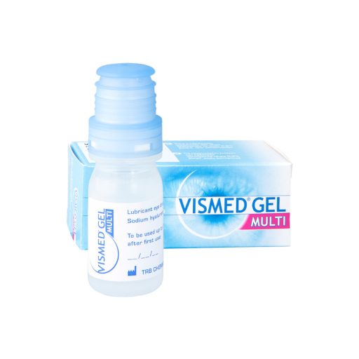 VISMED GEL MULTI nedvesítő szemcsepp, 1 db 10 ml-es többadagos tartály