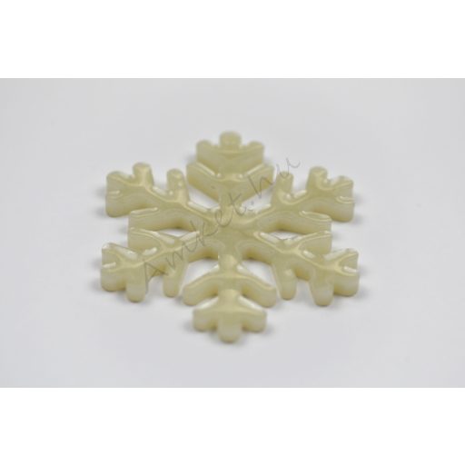 Hópehely 1 fehér/csont szín