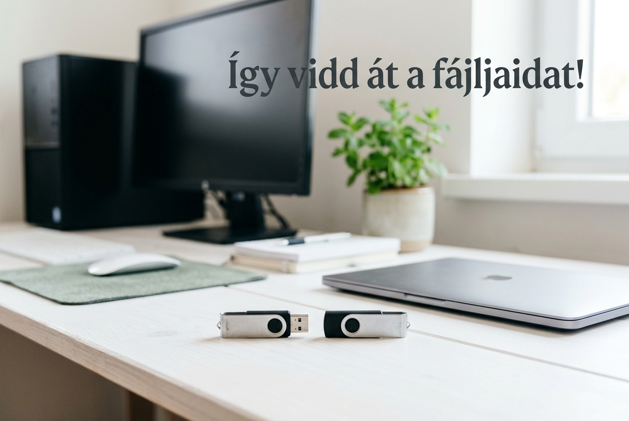 Pendrive-ok Windows-rendszerű számítógép és Mac mellett