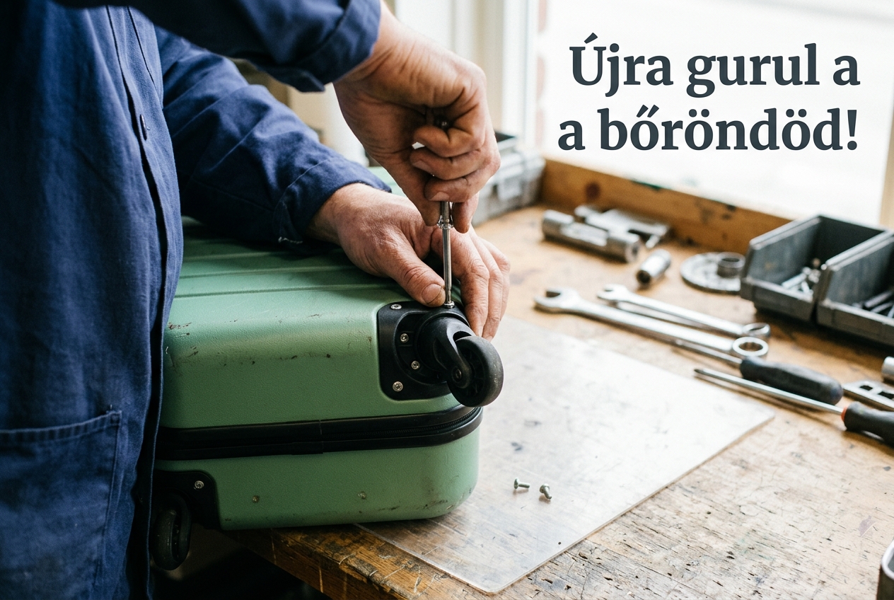 Bőrönd kerékcsere házilag: így válassz pótkereket