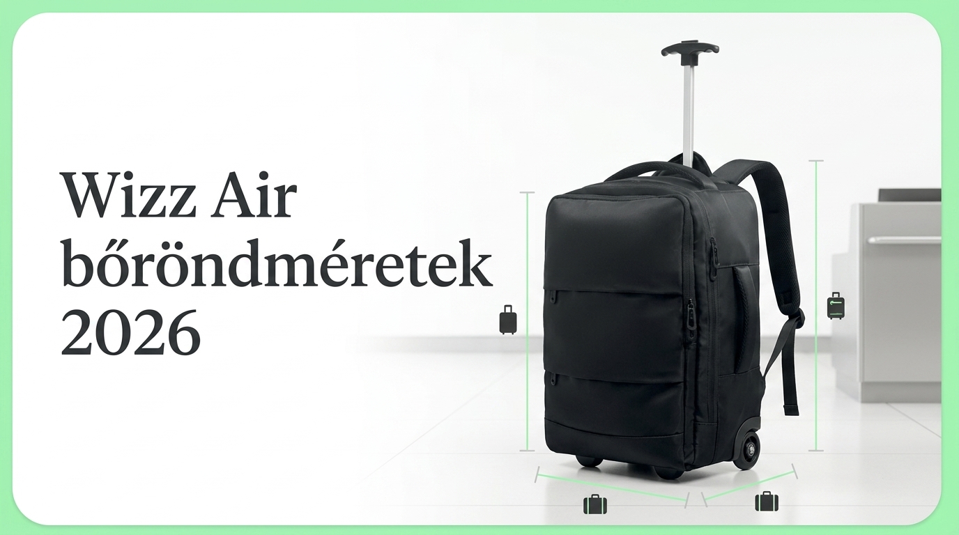 Gurulós hátizsák kerekekkel és pántokkal