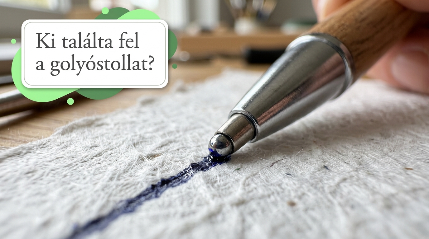 Ki volt a golyóstoll feltalálója? Bíró László története